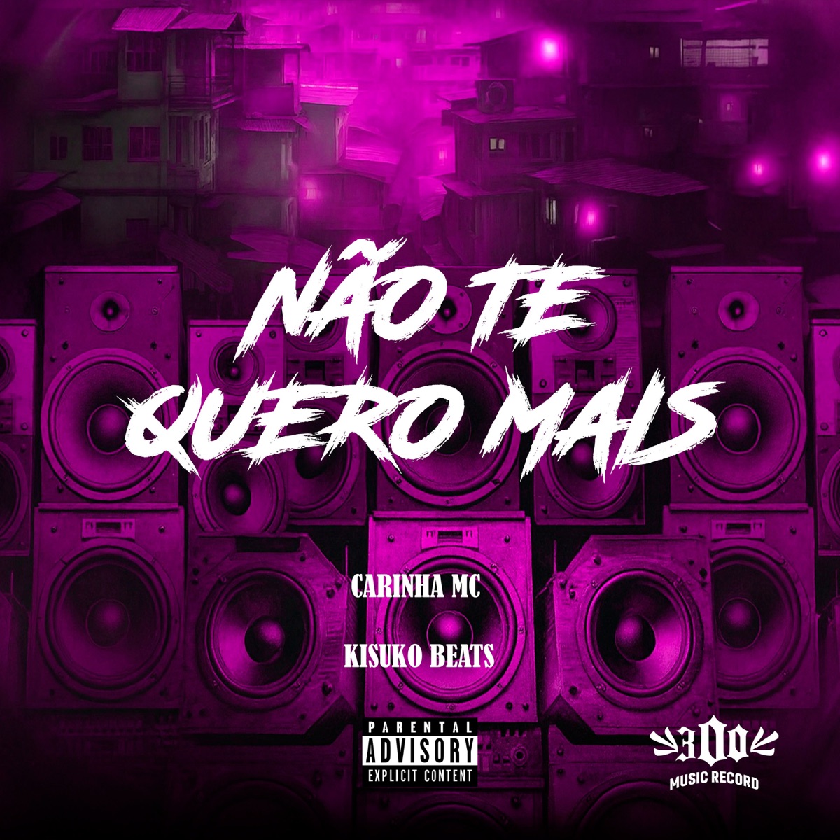 NÃO TE QUERO MAIS - Single by CARINHA MC & KisukoBeats album cover