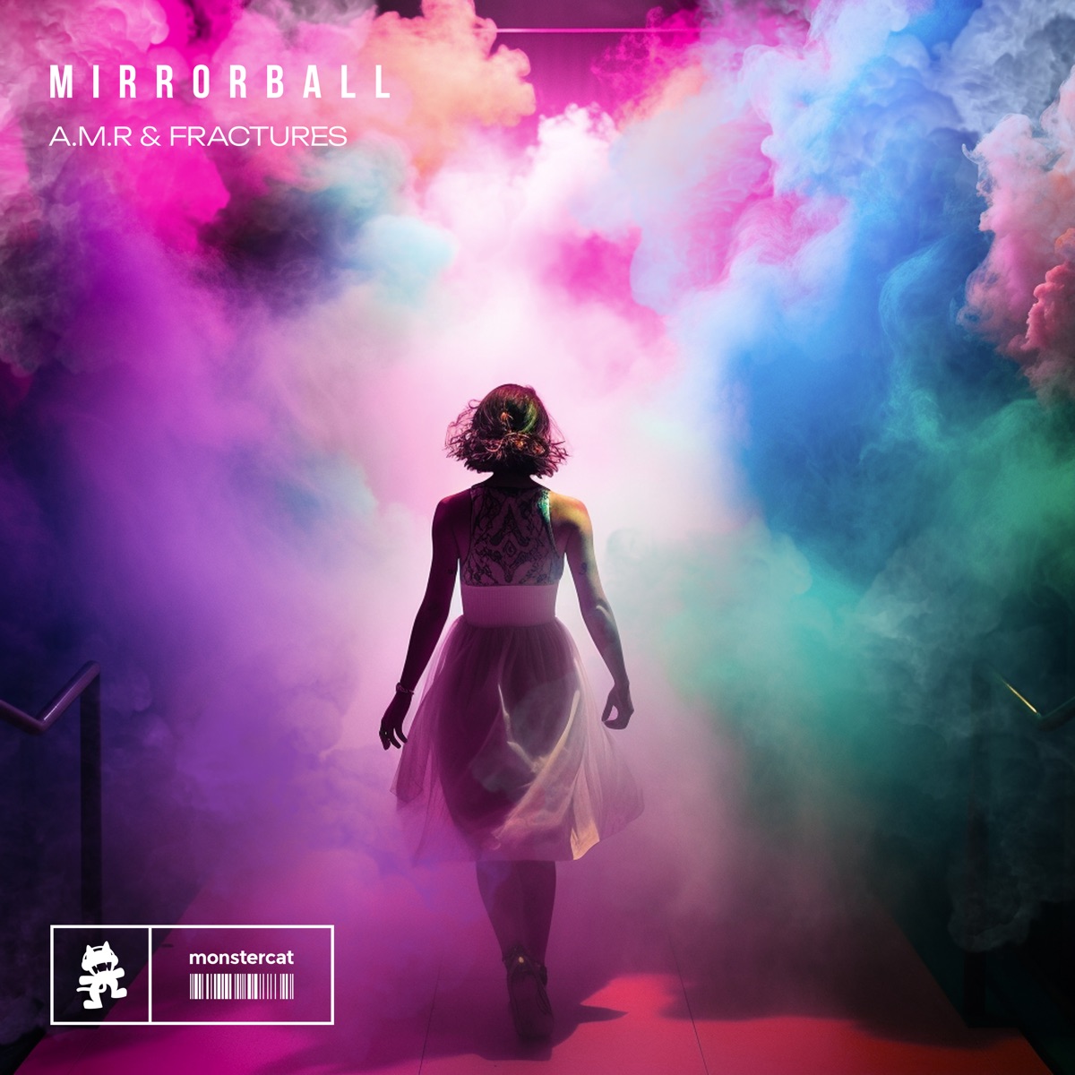 Mirrorball - Single by A.M.R & Fractures album cover