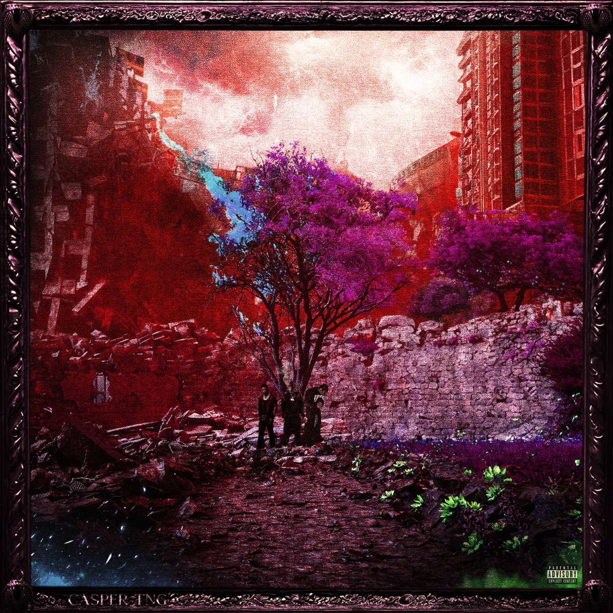 The Market Remix - Single by Casper TNG, A Boogie wit da Hoodie & 100Bandplan album cover artwork