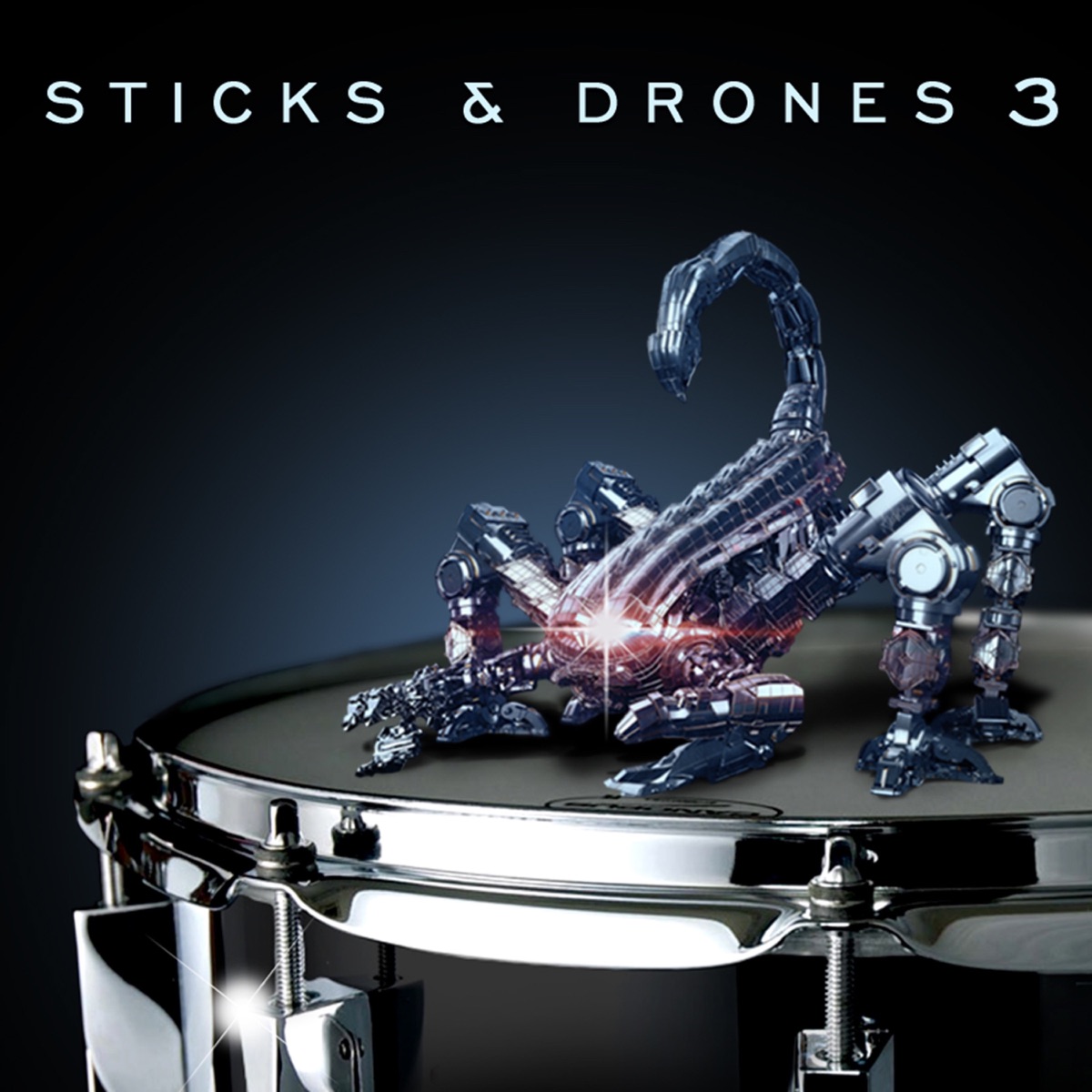 Sticks & Drones 3 by Mel Wesson & Nine One One album cover