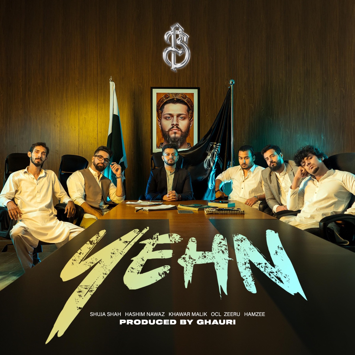 Yehn (feat. Shuja Shah, Hashim Nawaz, Khawar Malik, OCL, Zeeru, Hamzee & Ghauri) - Single by Pindi Boyz album cover