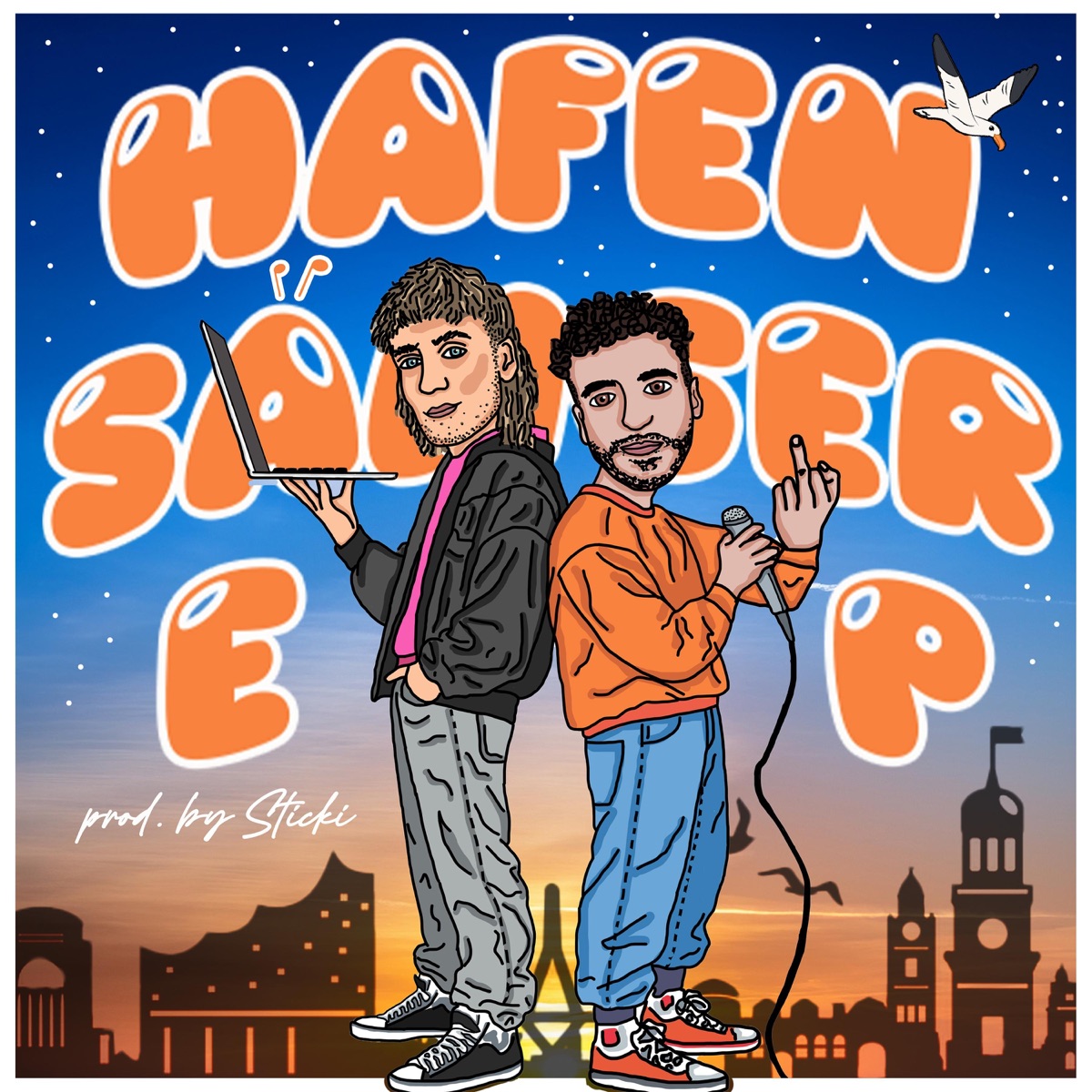 HAFENSÄNGER EP - EP by Kadir K & Sticki album cover