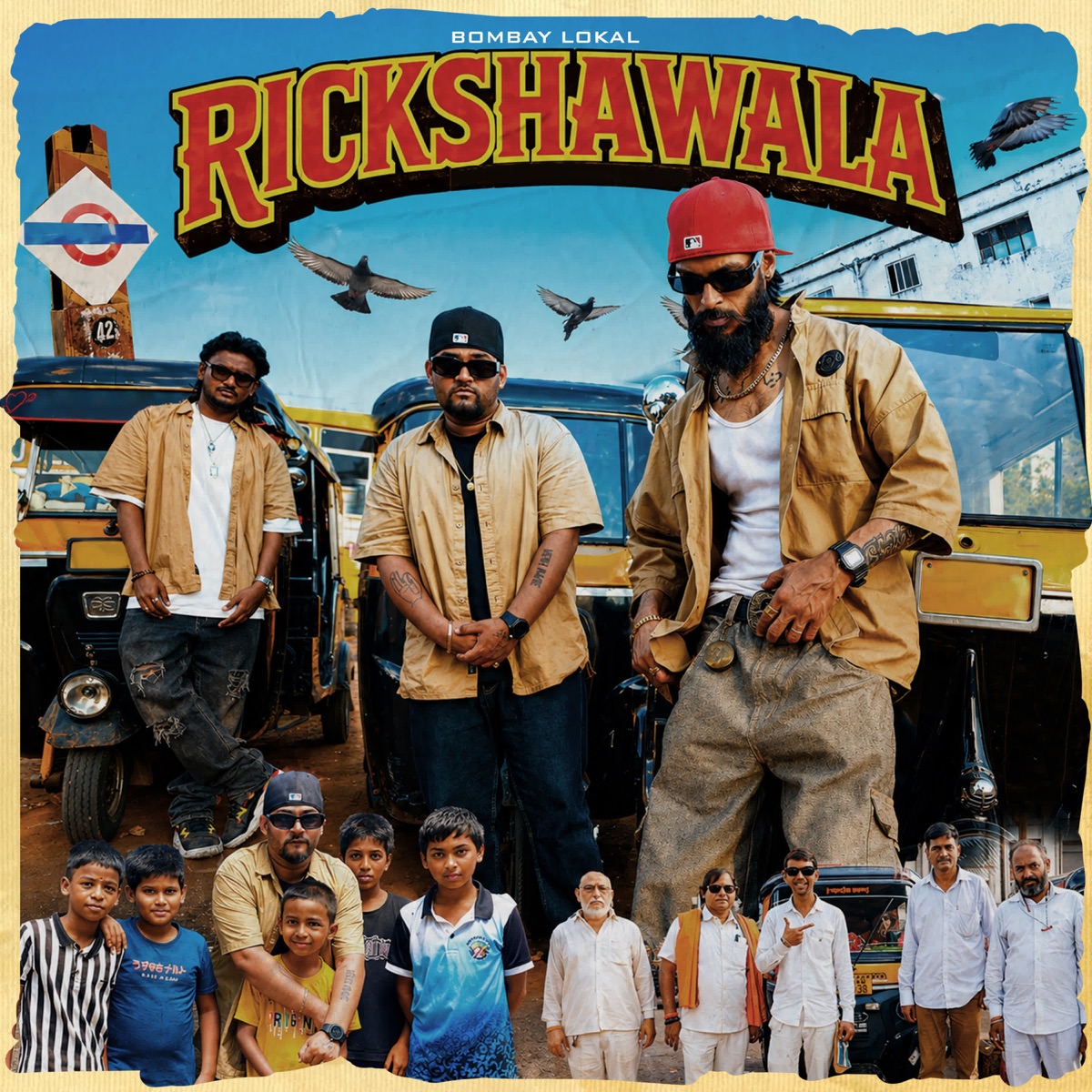 Rickshawala (Aake Dekh Nalasopara) - Single by Bombay Lokal, Shaikhspeare, Y-Ash, BeatRAW & DEETOCX album cover