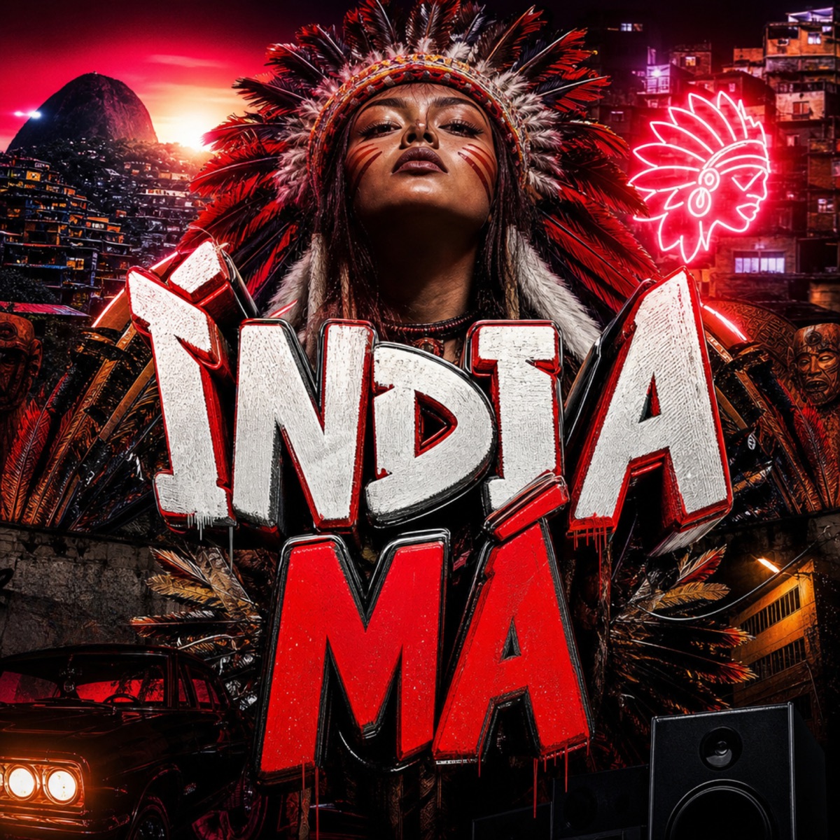 Índia Má - Single by MC Leona & Pedro Aurora album cover