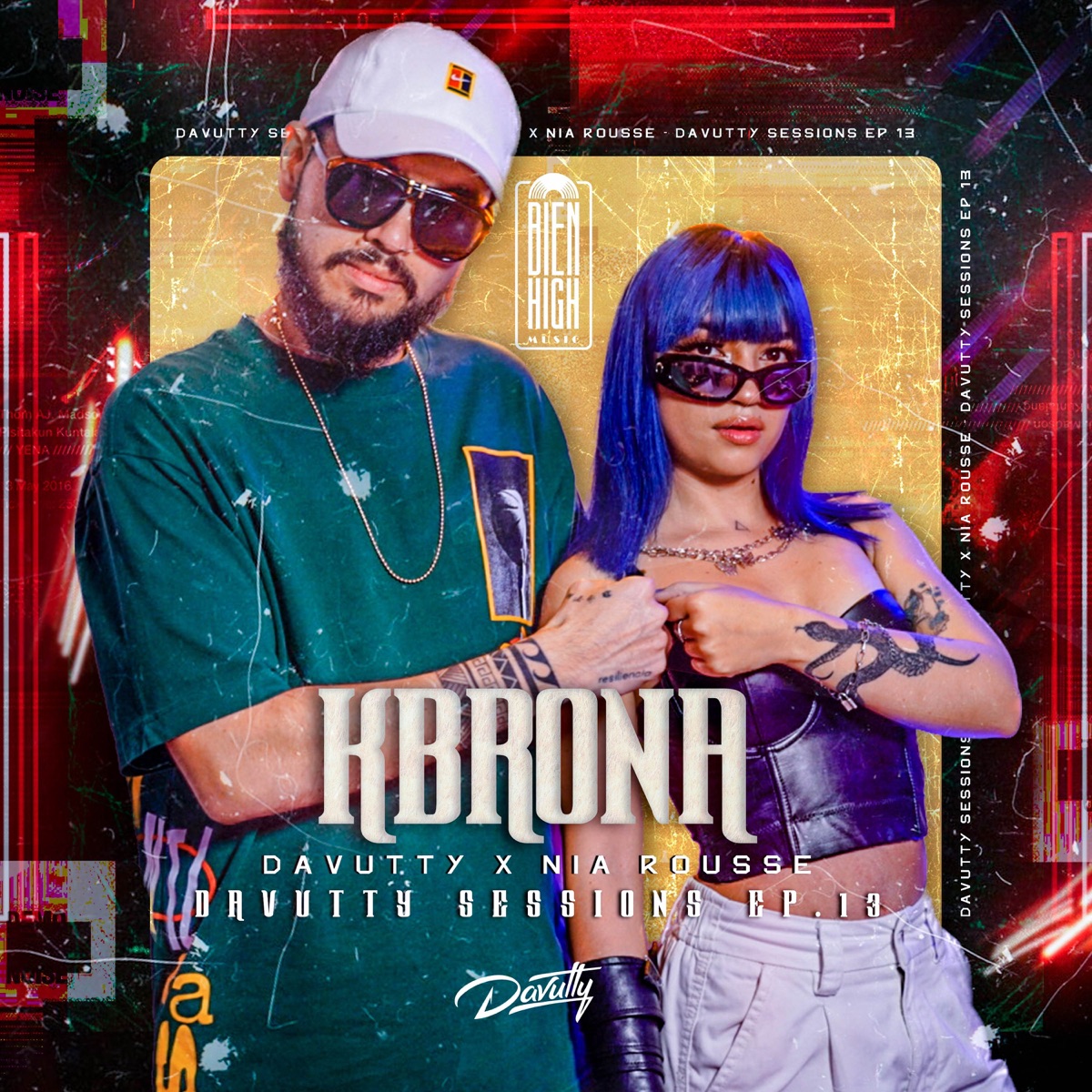 Kbrona: Davutty Sessions, Ep. 13 - Single by Davutty & Nia Rousse album cover