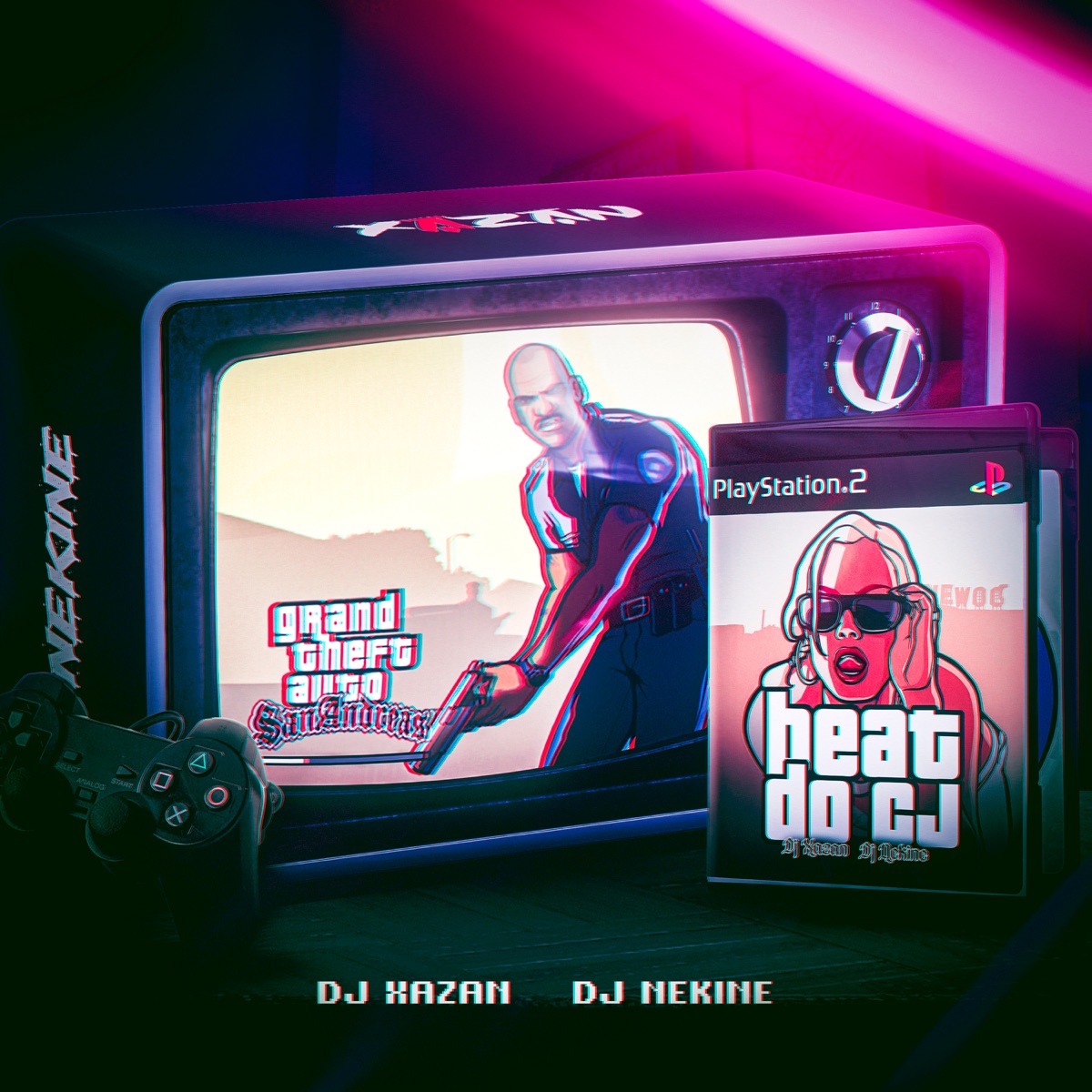 Beat do Cj (feat. MC GW & MC TH) - Single by DJ XAZAN, DJ Nekine & DJ C4UAZIM DA ZN album cover