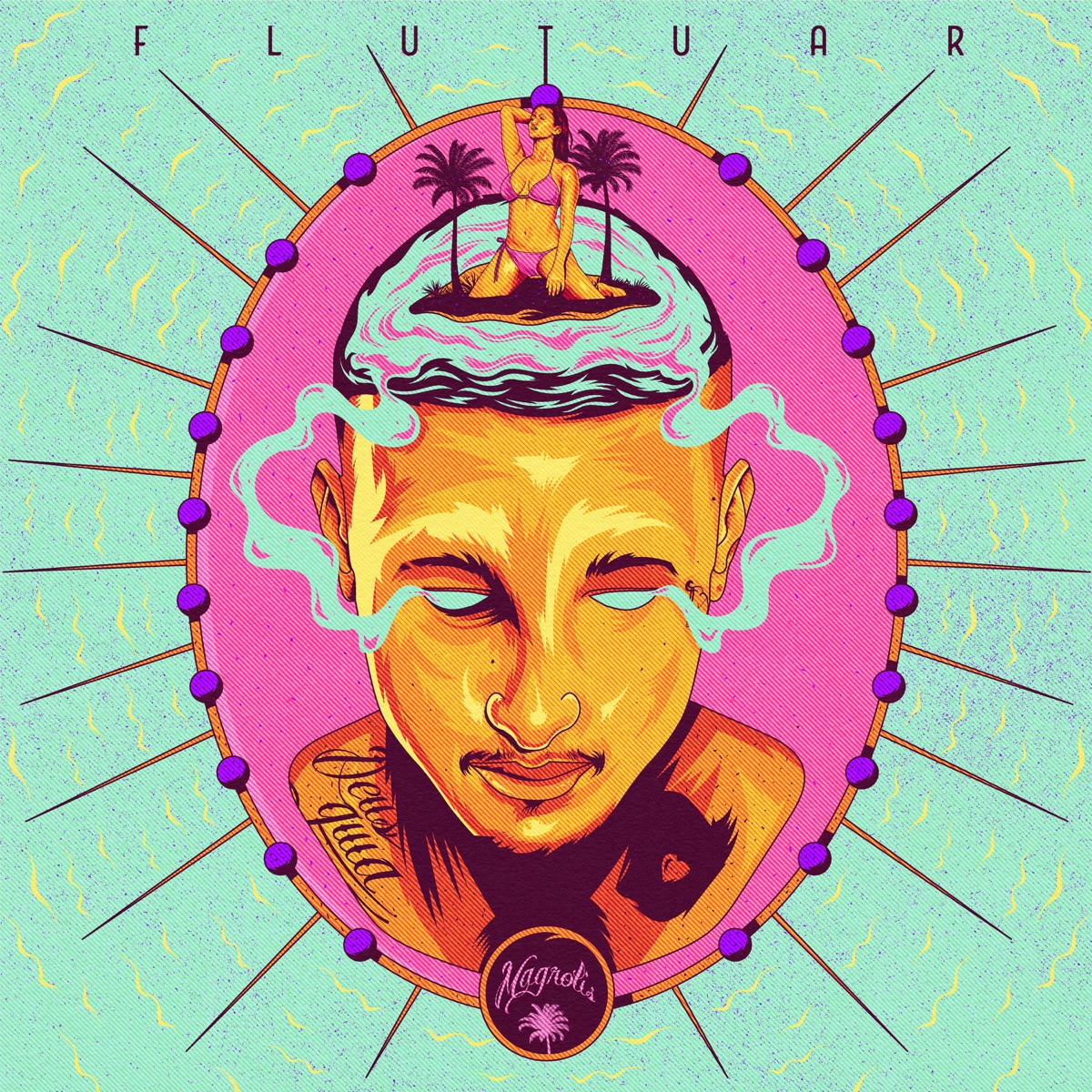 FLUTUAR - Single by MagrolisMc album cover
