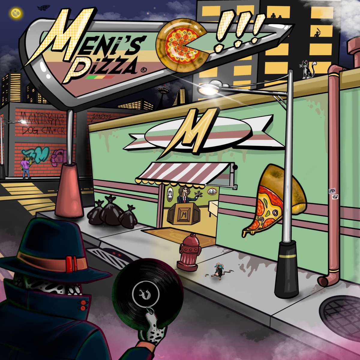 Meni's Pizza by Meninsk album cover