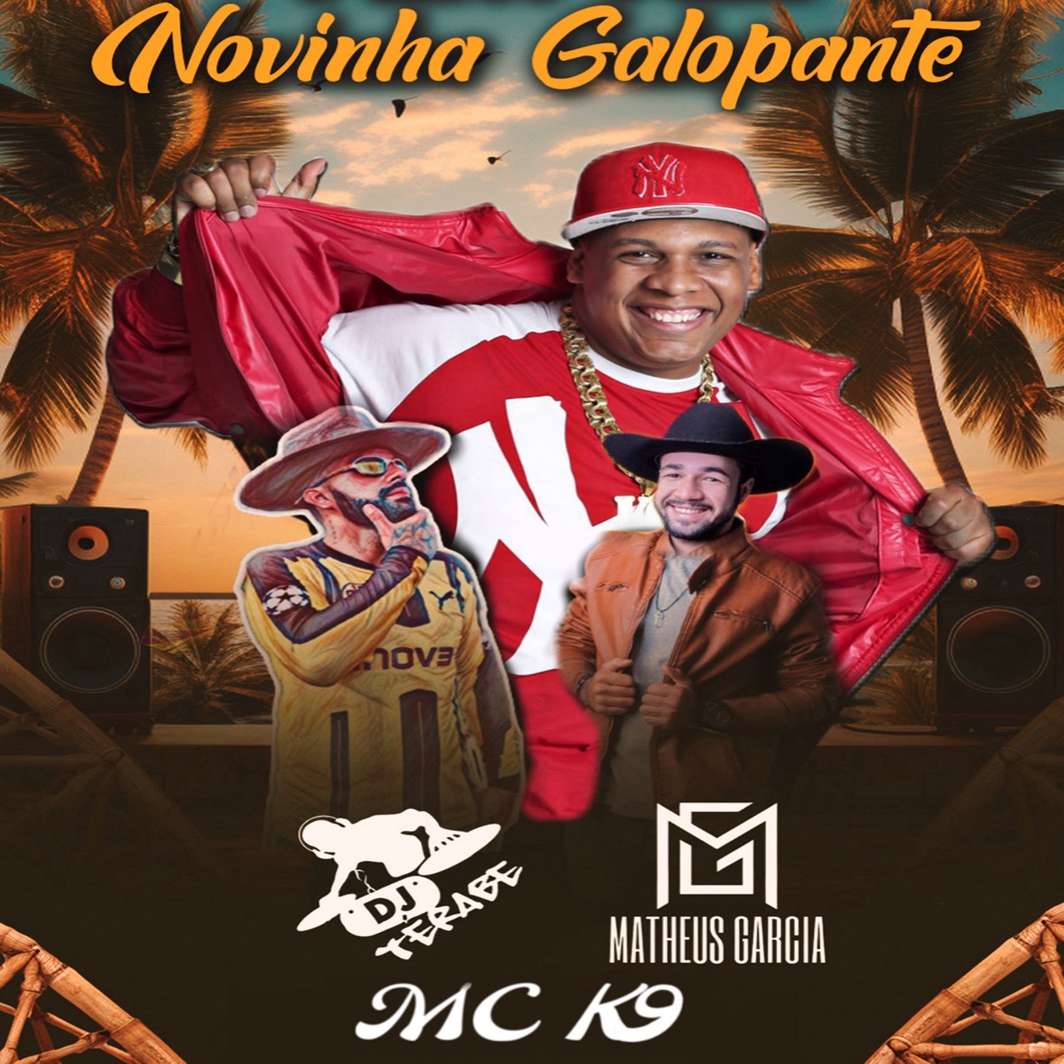 Novinha Galopante - Single by DJ Térabe, MC K9 & Matheus Garcia album cover