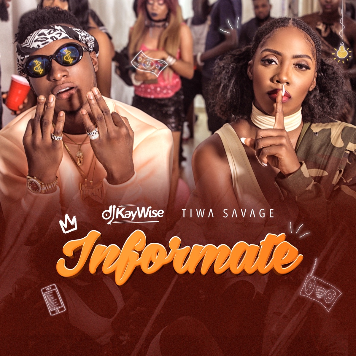 Informate - Single by Tiwa Savage & DJ Kaywise album cover
