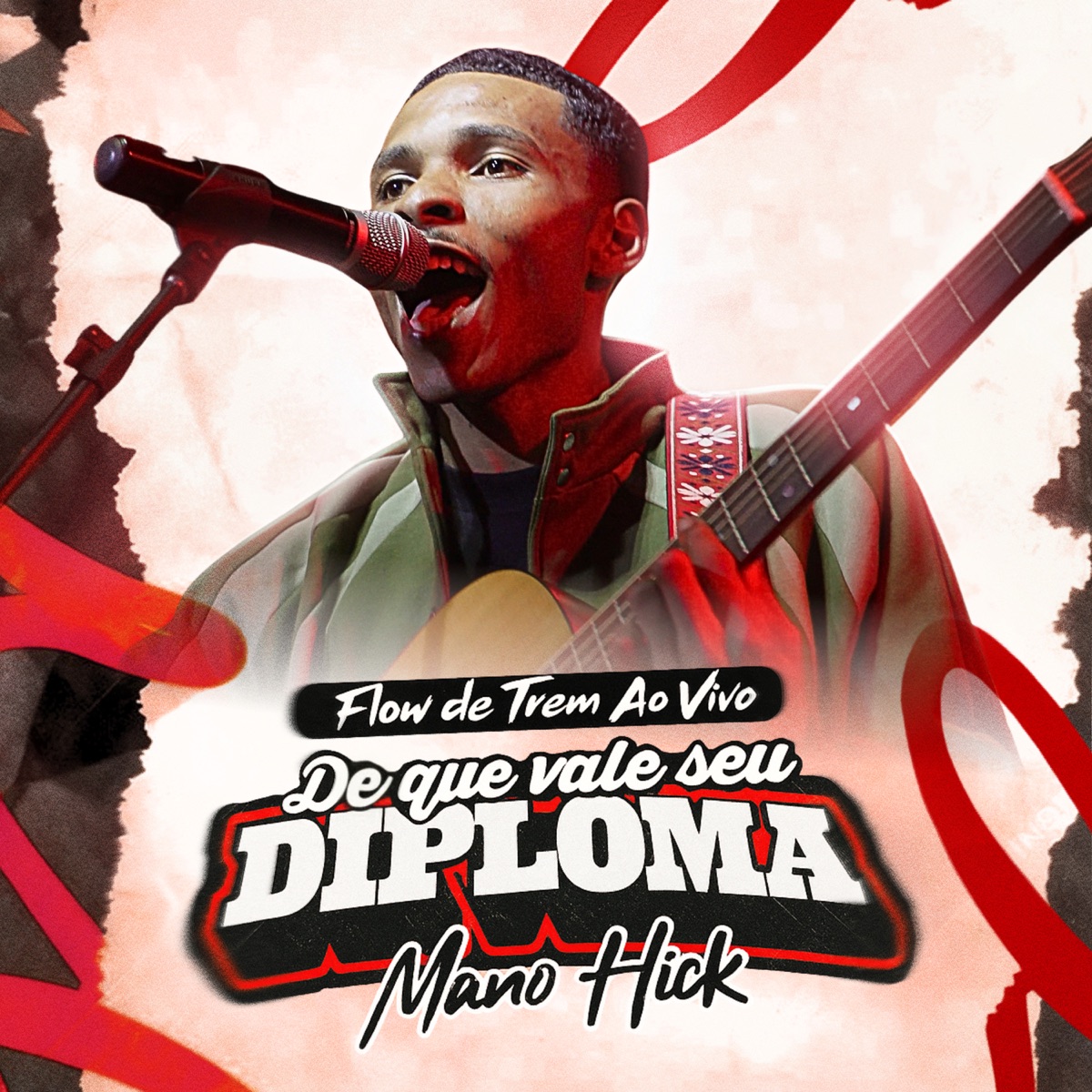 De Que Vale Seu Diploma (Flow de Trem Ao Vivo) - Single by Mano Hick album cover