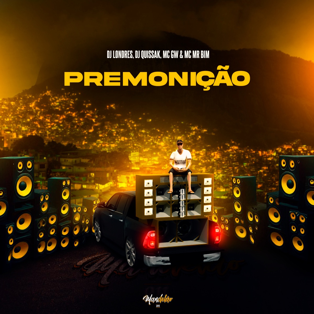 Premonição (feat. MC Mr Bim) - Single by DJ Londres, DJ QUISSAK & MC GW album cover