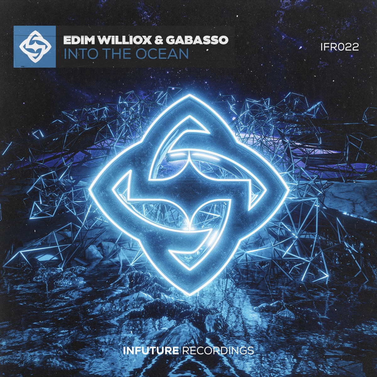 Into the Ocean - Single by EDIM WILLIOX & Gabasso album cover