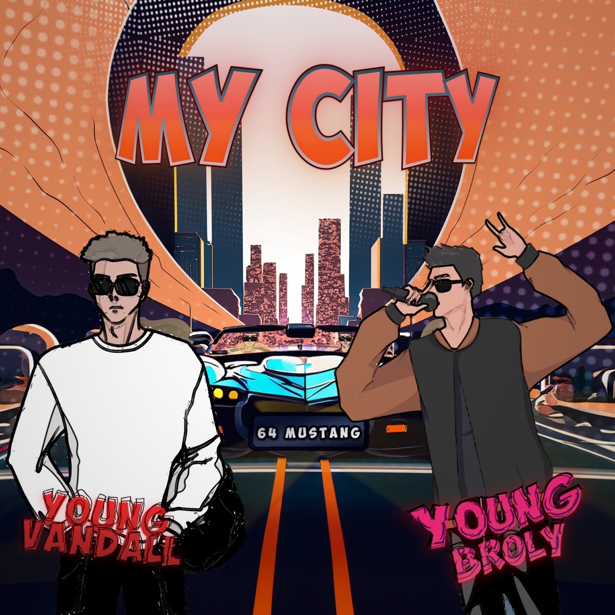 My City - Single by YOUNG VANDALL & Young broly album cover