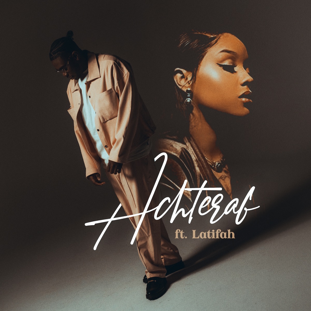Achteraf - Single by Rocher & Latifah album cover