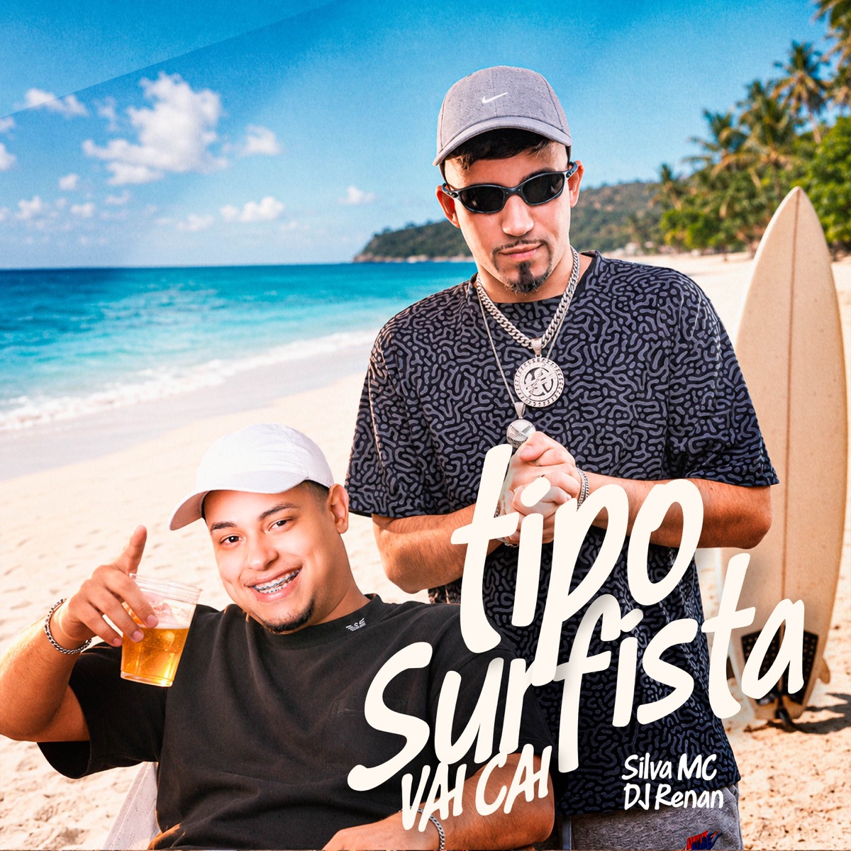 Tipo Surfista, Vai Cai - Single by DJ Renan & Silva Mc album cover