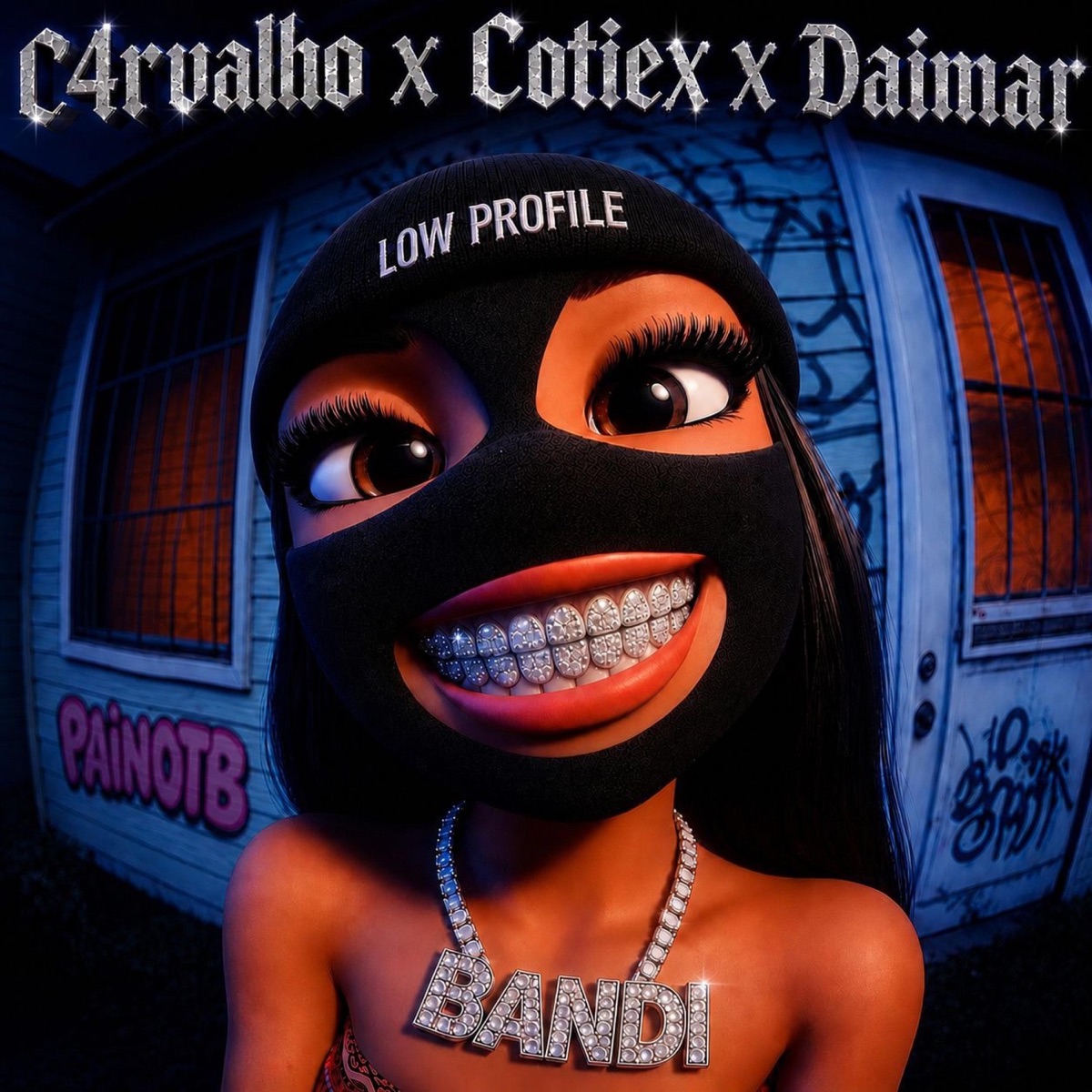 BANDI (feat. Cotiex, C4rvalhho, Daimar & PainOTB) - Single by LOW PROFILE album cover