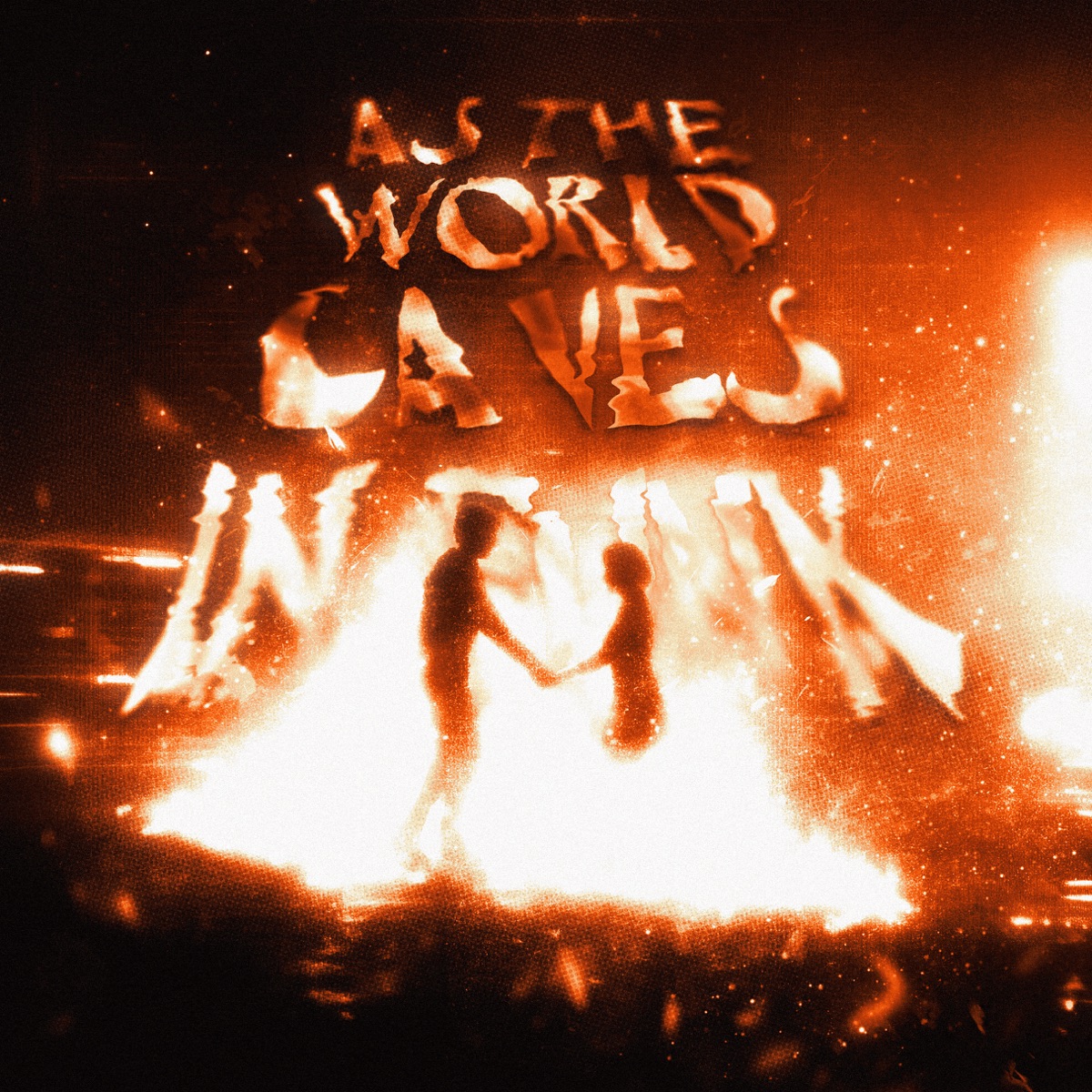 AS THE WORLD CAVES IN FUNK - EP by KIXIA, DJ FAKE ORIGINAL, cache collective & Spectxr album cover