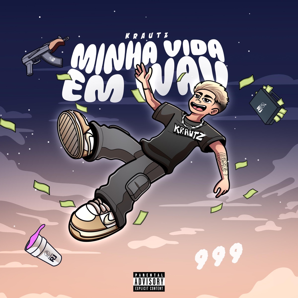 Minha Vida Em Wav by Krautz album cover
