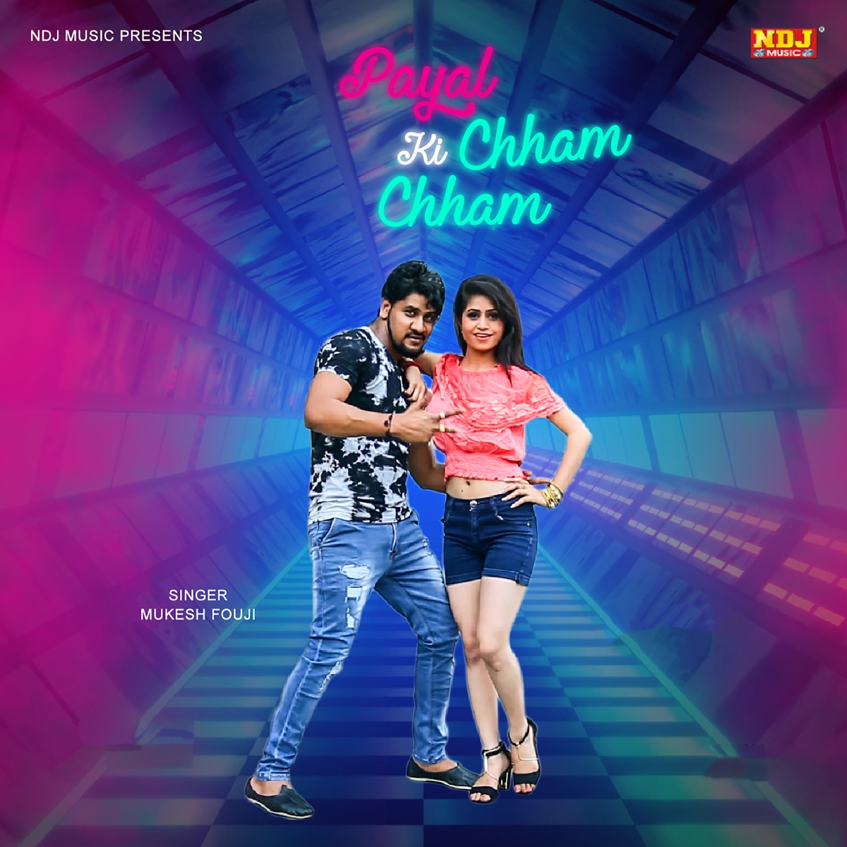 Payal Ki Chham Chham - Single by Mukesh Fouji album cover