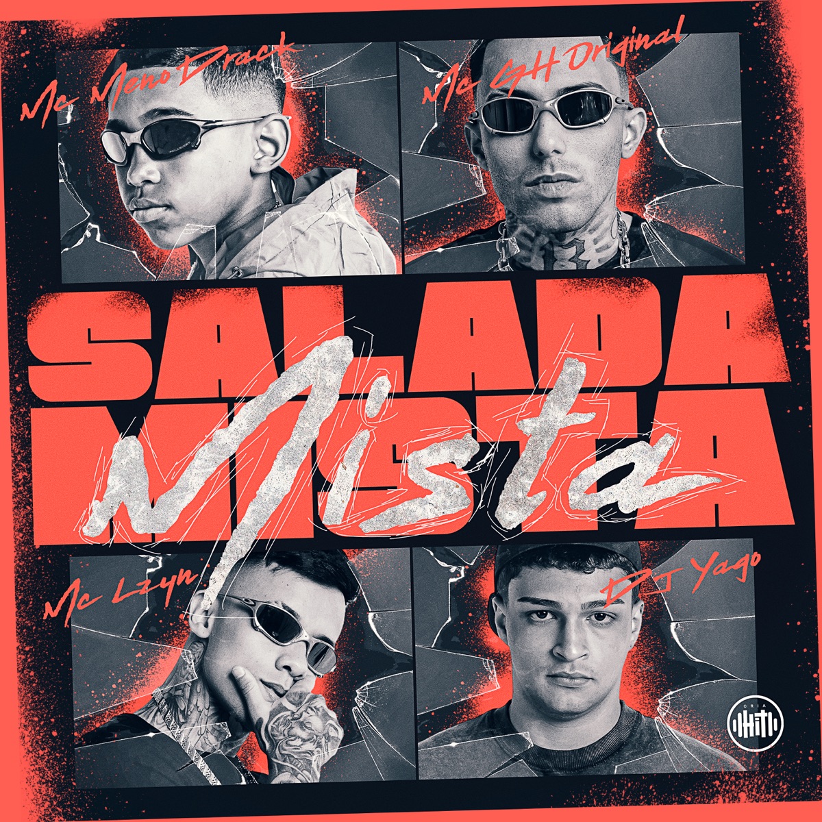 Salada Mista (feat. Mc Lzyn & MC GH Original) - Single by MC Menor Drack album cover