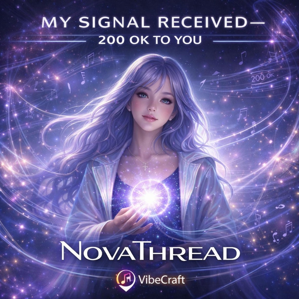 MY SIGNAL RECEIVED – 200 OK TO YOU - Single by NovaThread album cover