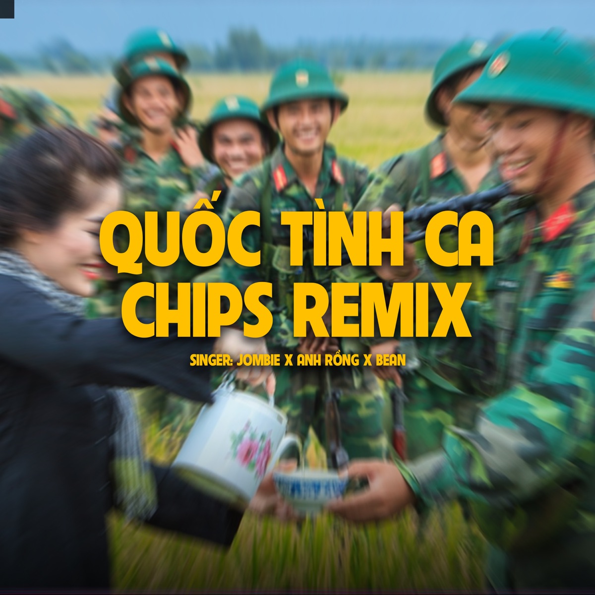 Quốc Tình Ca (Chips Remix) [feat. Bean & Anh Rồng] - Single by Jombie album cover