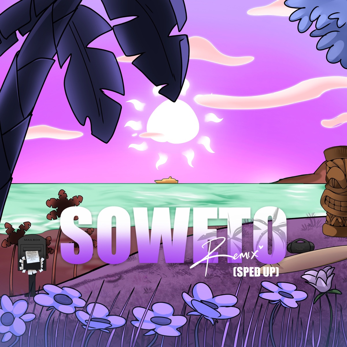 Soweto (Sped Up) [feat. Don Toliver] - Single by Victony, Rema & Tempoe album cover artwork