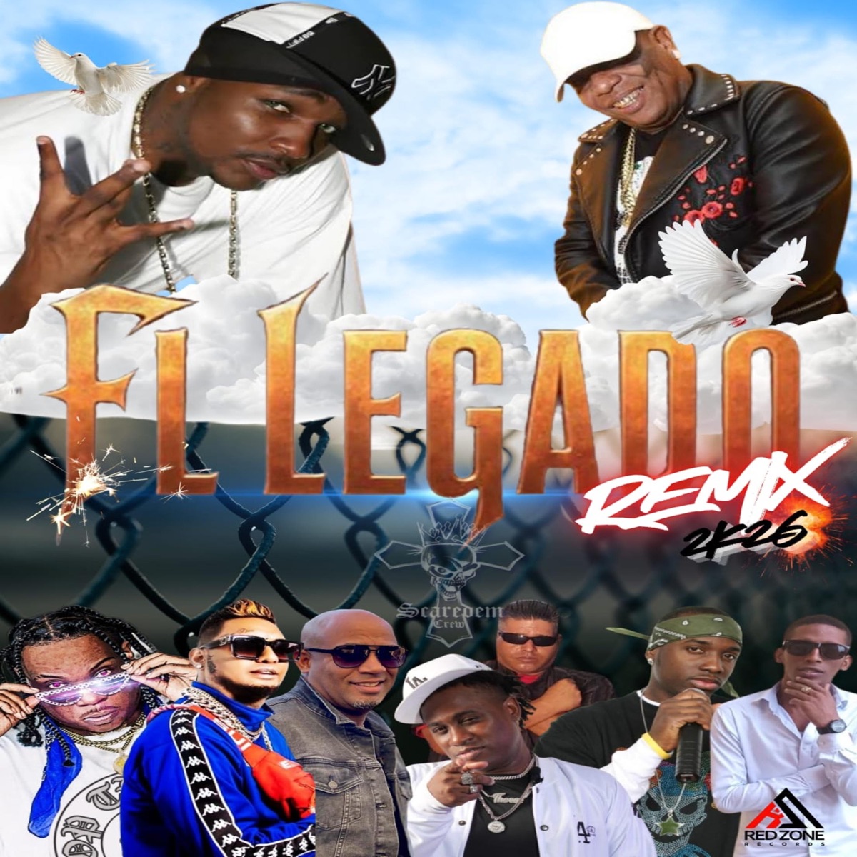 EL LEGADOREMIX SCAREDEM CREW - Single by Suku Castro album cover