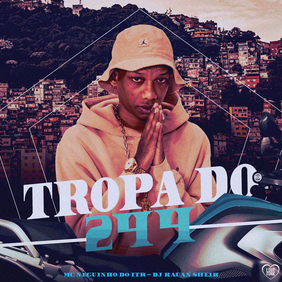 Tropa do 244 - Single by Mc Neguinho do ITR & DJ KAUAN SHEIK album cover