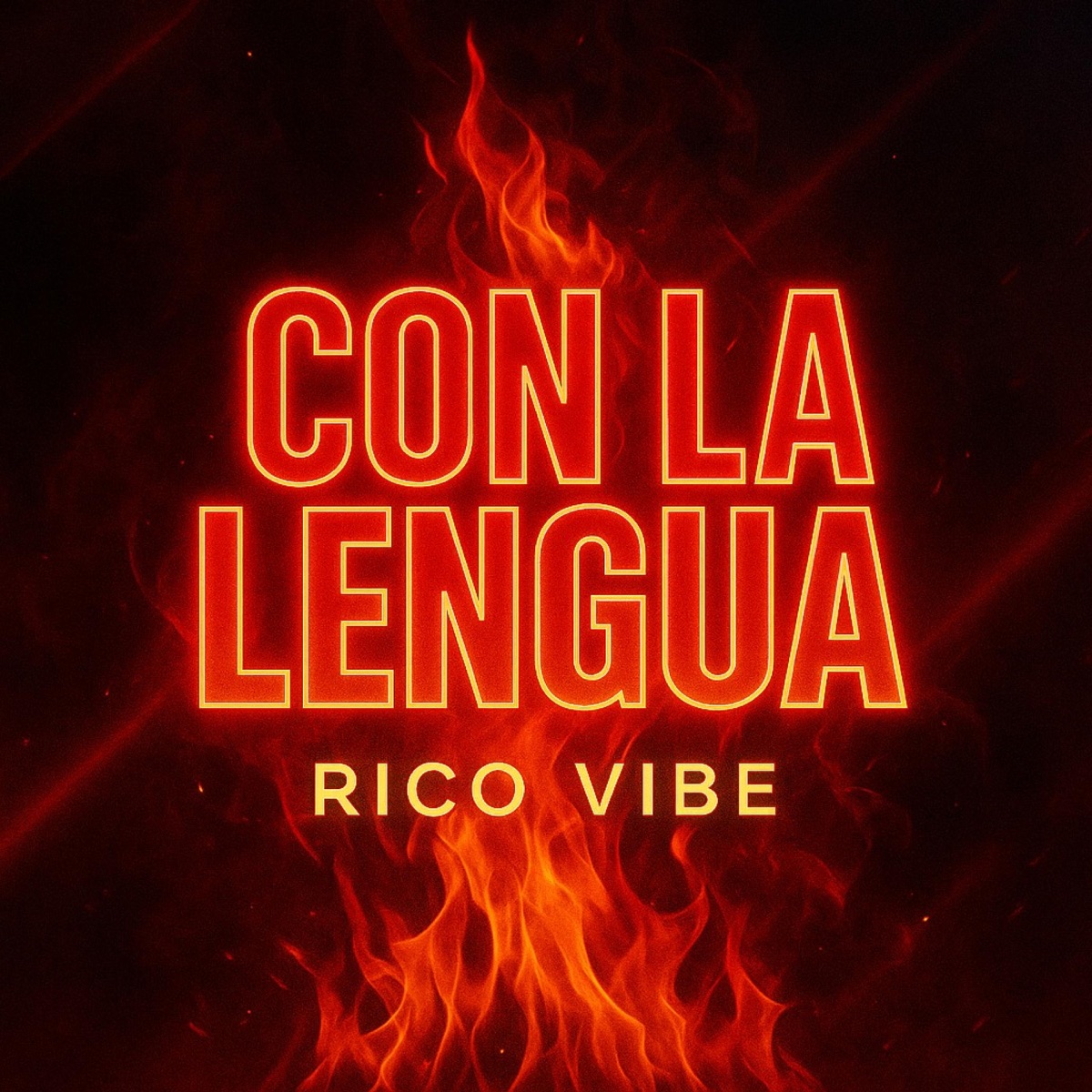 Con la Lengua (feat. Matt Lasong) - Single by Rico Vibe album cover