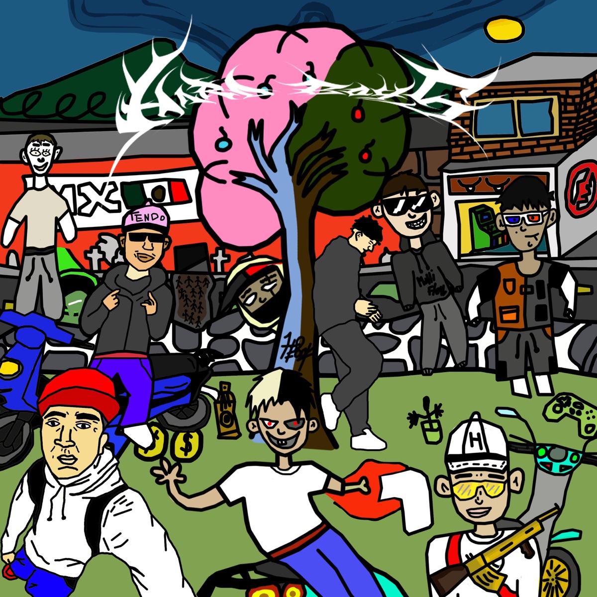 Tulpe Shit (feat. Gabo G1) - EP by Flow v7 Voltaje & ksxhardboy album cover