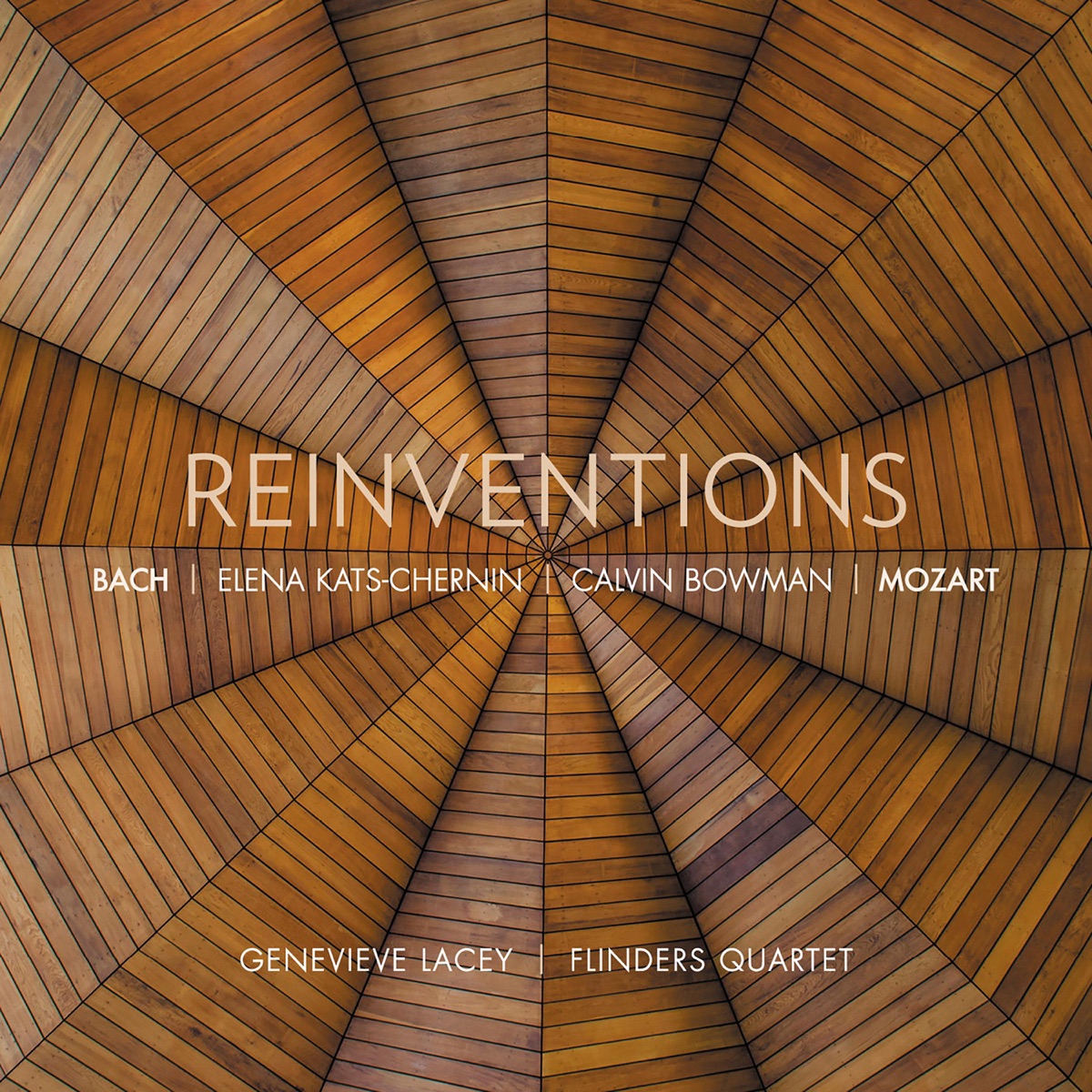 Reinventions by Genevieve Lacey & Flinders Quartet album cover
