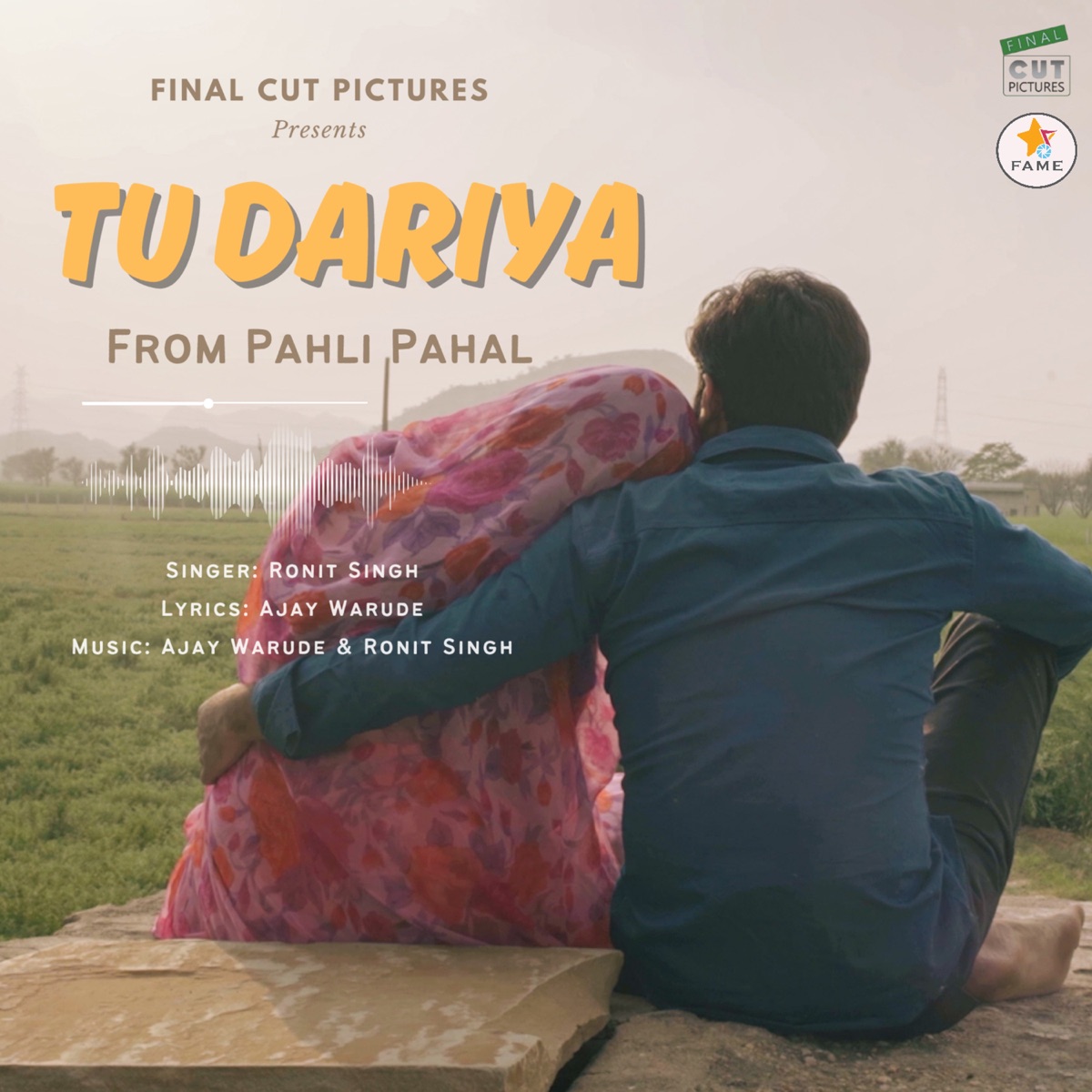 Tu Dariya (From "Pahli Pahal") - Single by Ronit Singh & Ajay Warude album cover