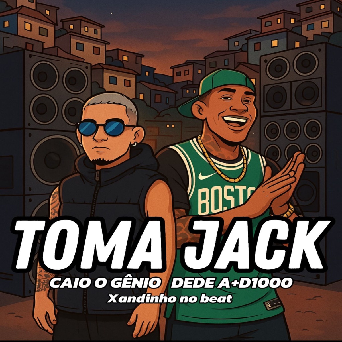 Toma Jack - Single by CAIO O GÊNIO, Dedé A+D1000 & Xandynho No Beat album cover