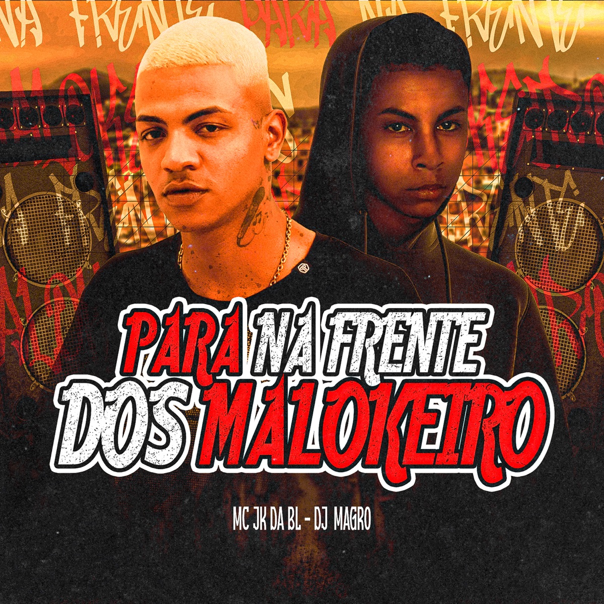 Para na Frente dos Malokeiro - Single by MC JK Da BL & DJ MAGRO album cover