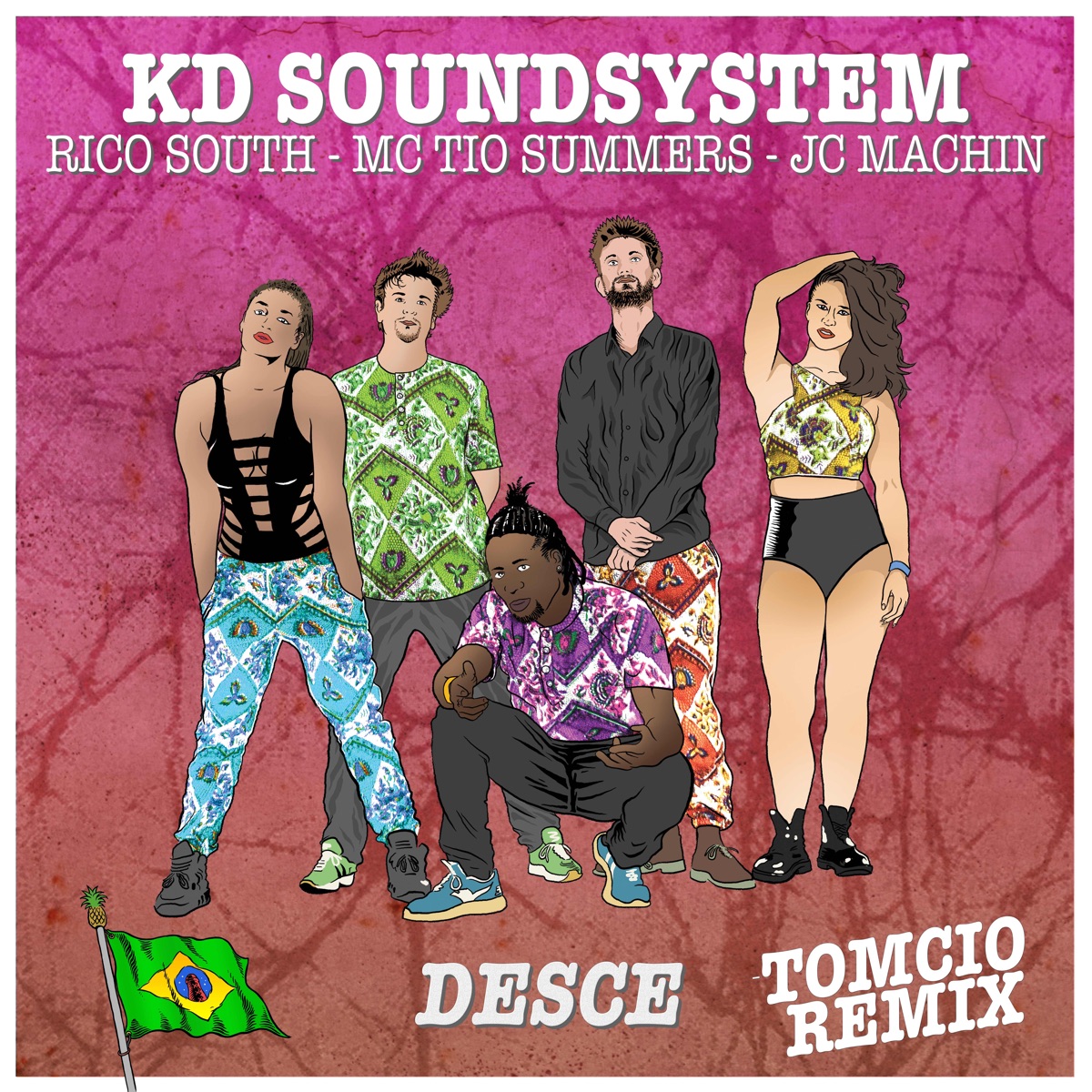 Desce (feat. JC Machin & MC Tio Summers) [Tomcio Remix] - Single by KD Soundsystem, Tomcio & Rico South album cover