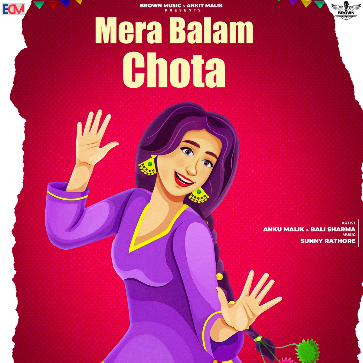 Mera Balam Chota - Single by Anku Malik & Bali Sharma album cover