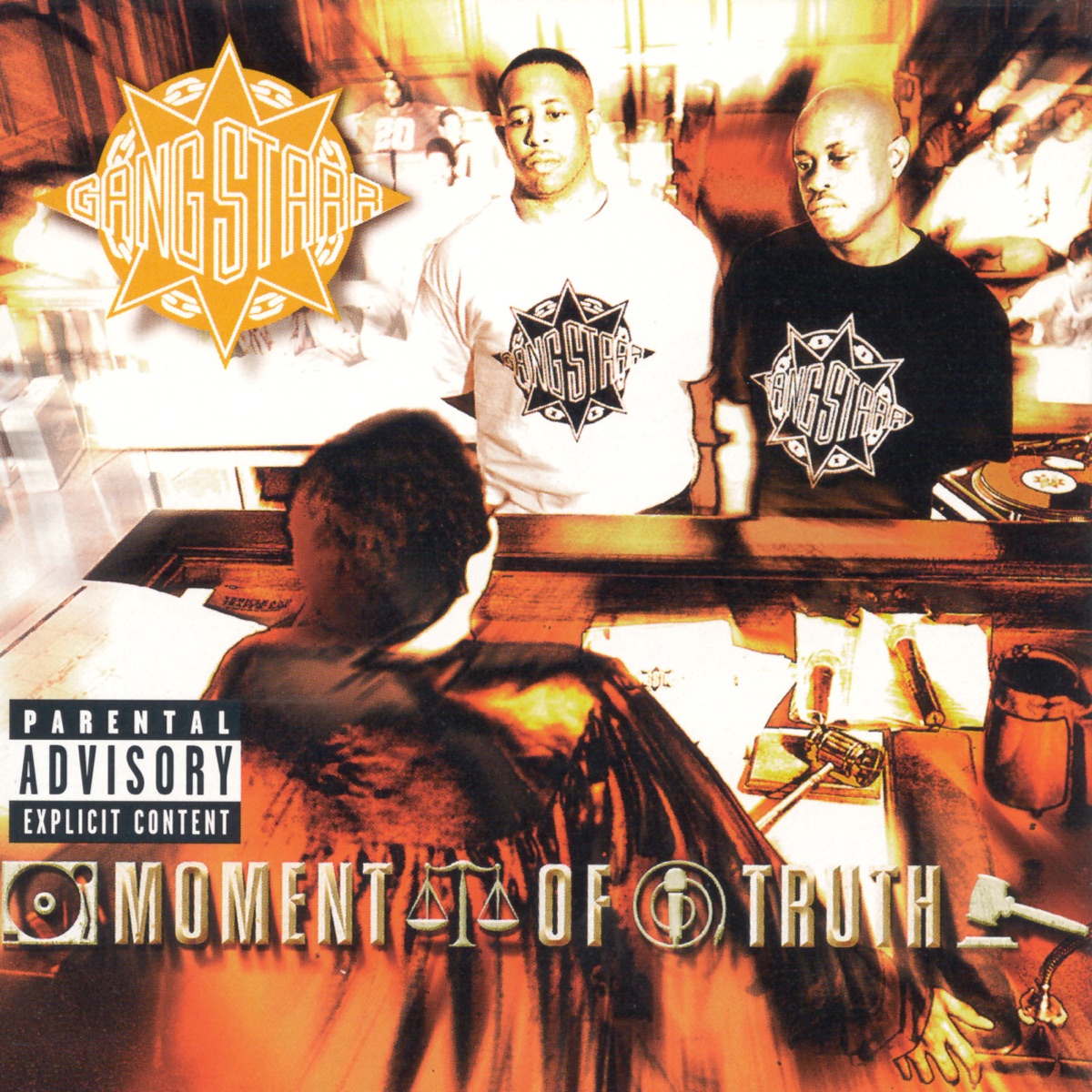 Moment of Truth by Gang Starr album cover