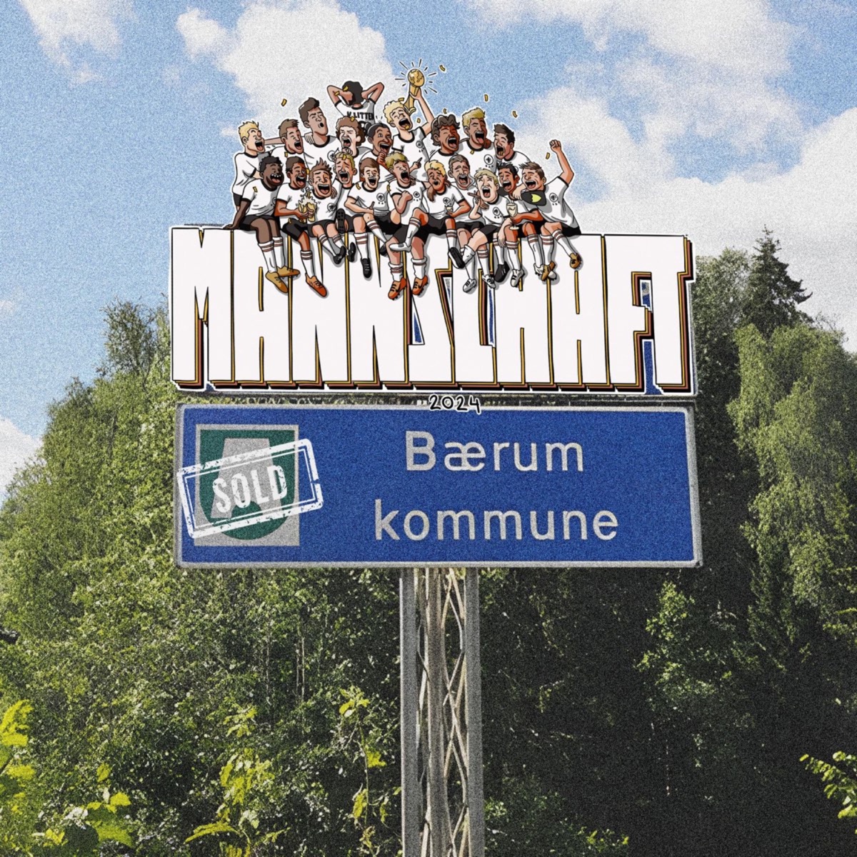 Kjøpe Hele Bærum (Mannschaft 2024) [feat. Proto & Snøhvit] - Single by Sjakklubb, Prells & Fred igjen.. album cover