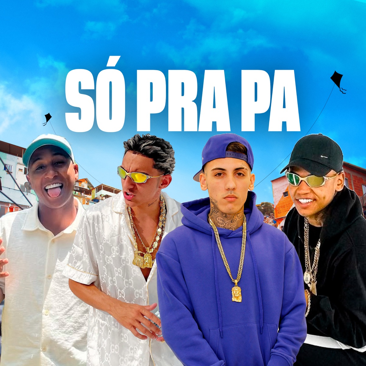 Só Pra Pa - Single by mc lyns, Mc Neguinho PRT, Mc Karrera & Ducorti album cover