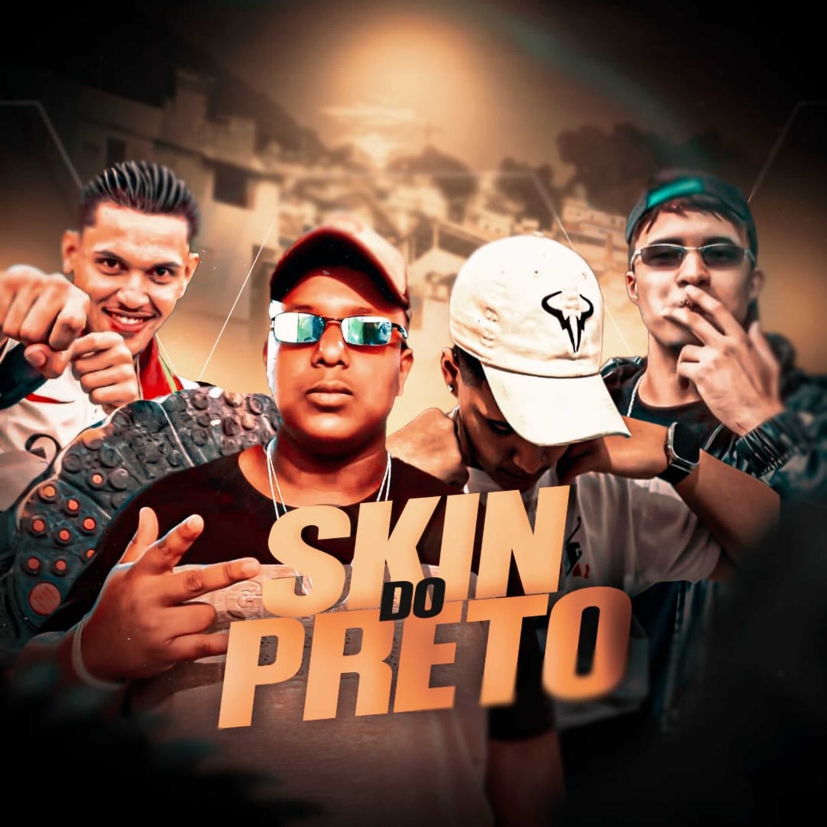 Skin do Preto - Single by Leozinho m.k, JORDINHA MC, Mc Pg Da Cda & MC meno PH album cover