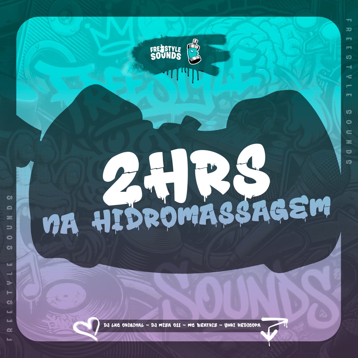 2Hrs Na Hidromassagem - Single by DJ LKC ORIGINAL, DJ MIZA 011, MC BEATRIZ & Yuri Redicopa album cover
