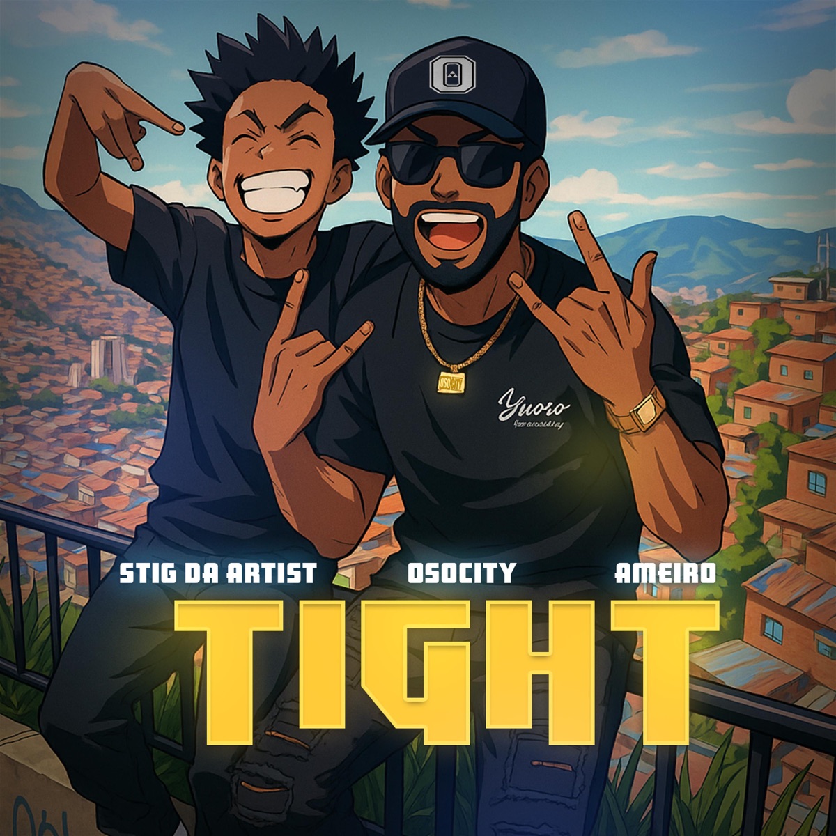 TIGHT - Single by Osocity, Stig da Artist & AMEIRO album cover