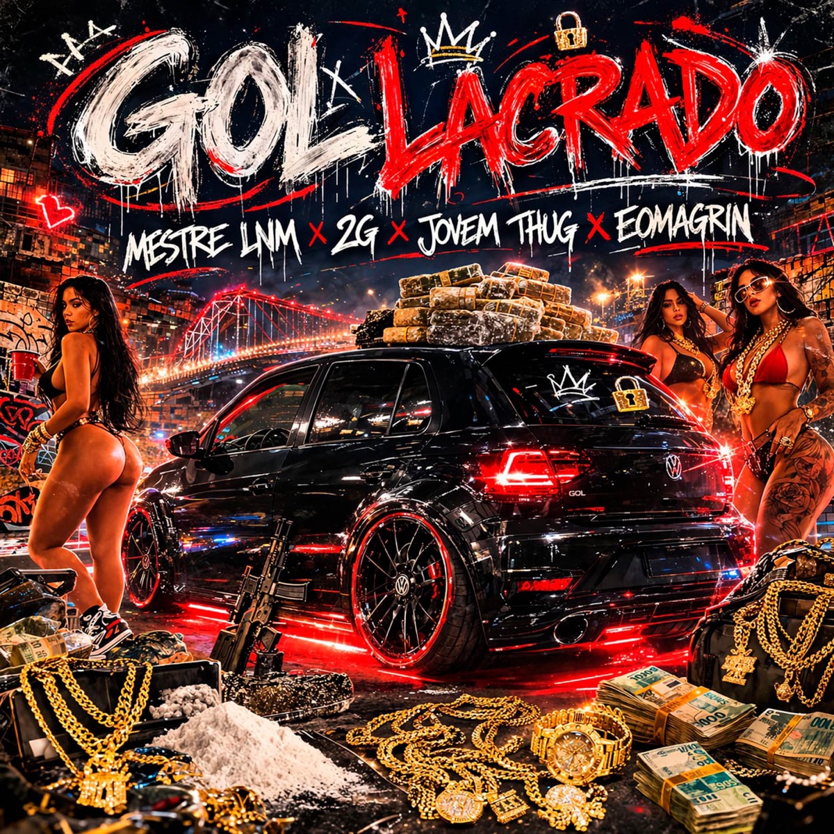 Gol Lacrado (feat. BNB No Beat) - Single by Mestre Lnm album cover