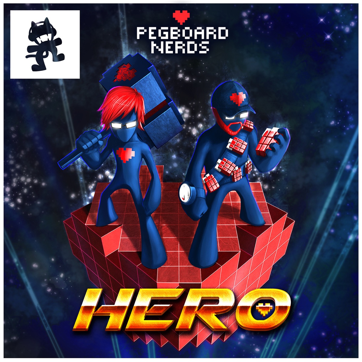 Hero (feat. Elizaveta) - Single by Pegboard Nerds album cover