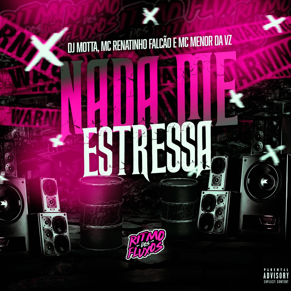 Nada Me Estressa - Single by DJ MOTTA, MC Menor da VZ & MC Renatinho Falcão album cover