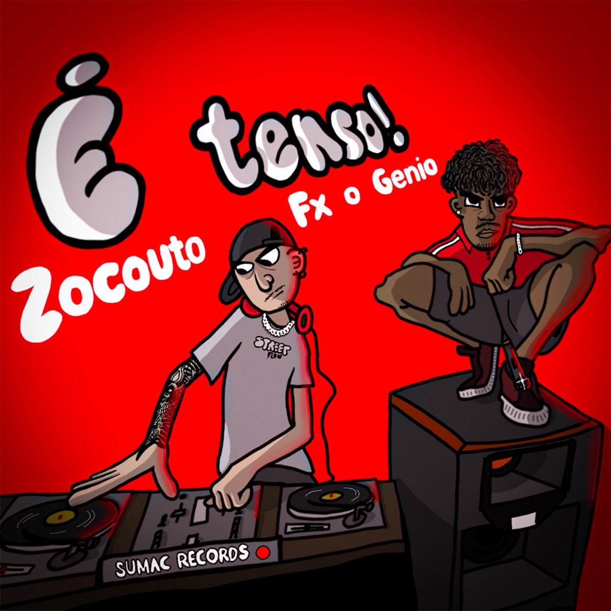 É Tenso! - Single by zocouto & FX O GÊNIO album cover