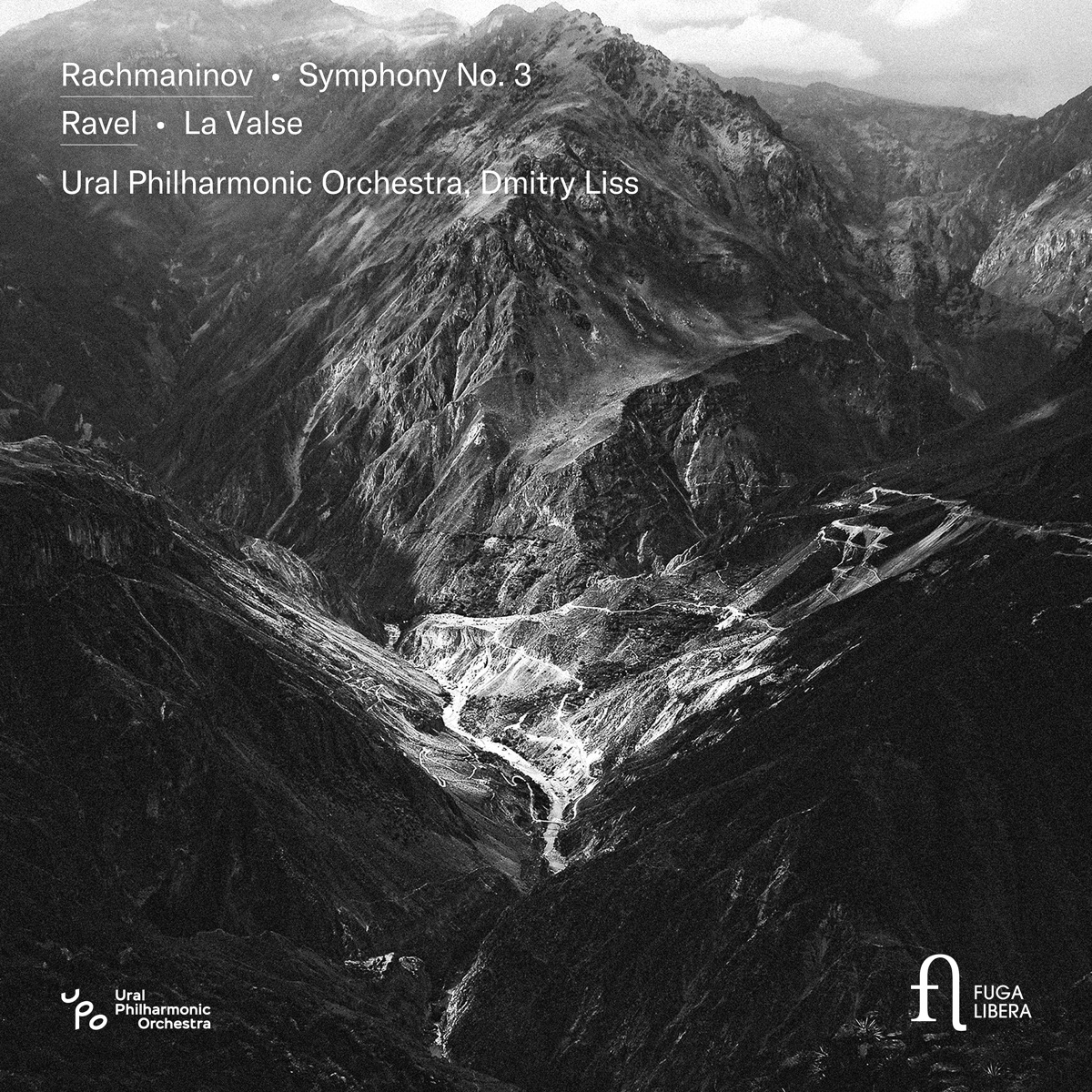 Rachmaninov: Symphony No. 3 - Ravel: La Valse by Ural Philharmonic Orchestra & Dmitry Liss album cover