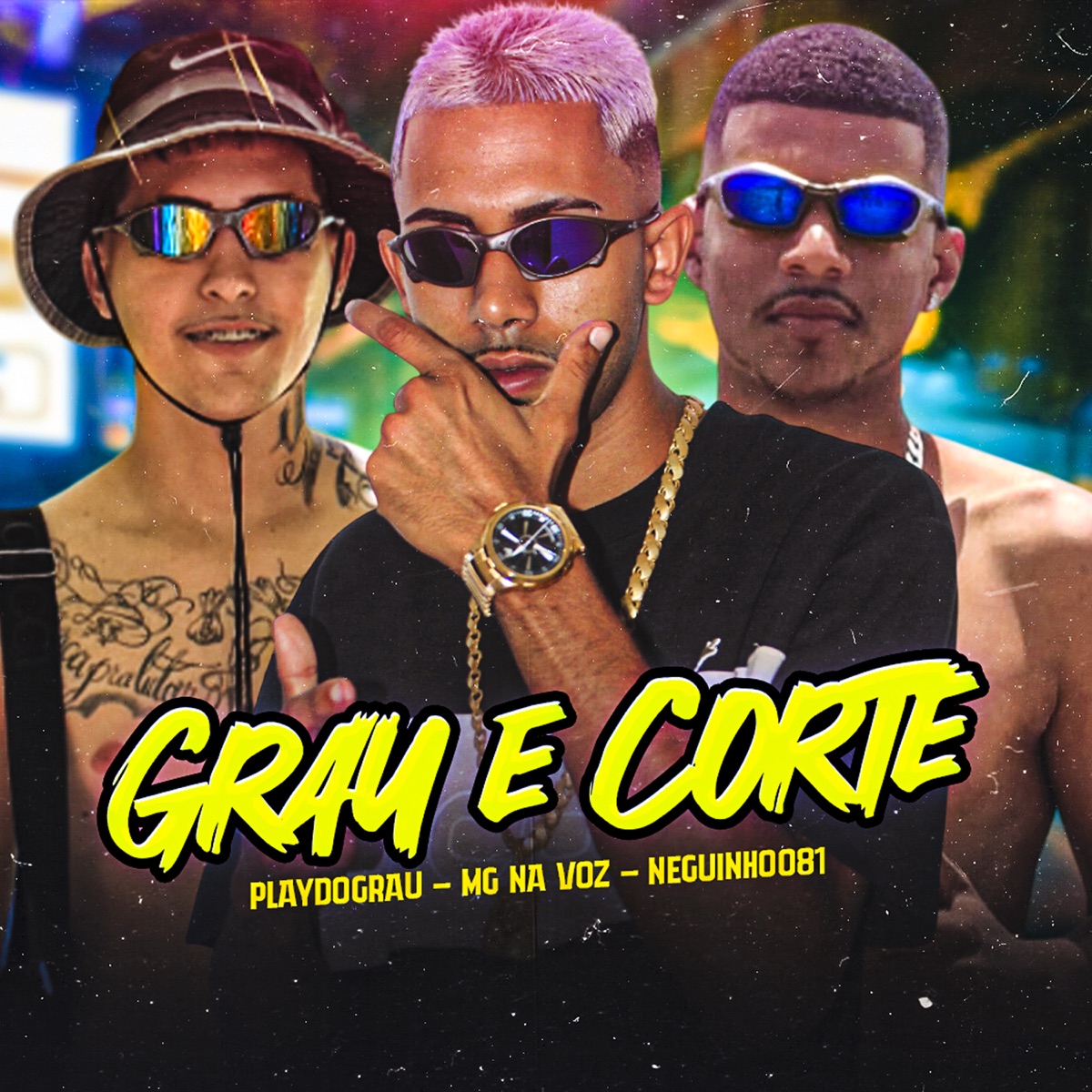 Grau e Corte (feat. Playdograu) - Single by Neguinho 081 & Mg na Voz album cover